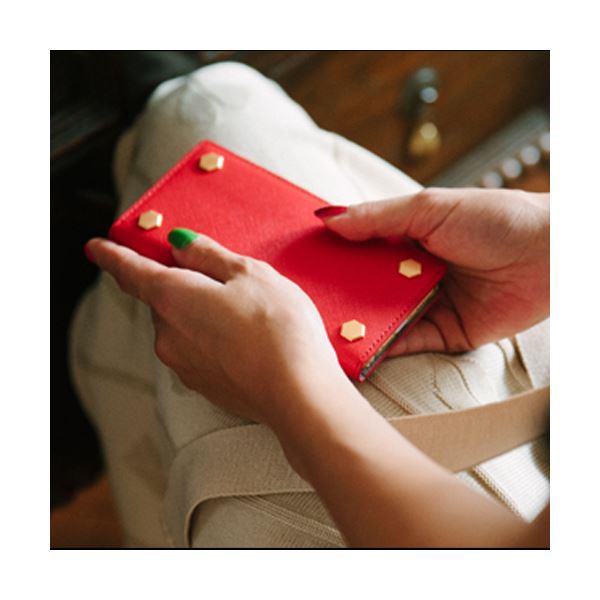 いただけま SLG D5 Saffiano Calf Skin Leather Diary グレーの通販はau PAY マーケット - フジックス｜商品ロットナンバー：262815892 Design iPhone6 になる