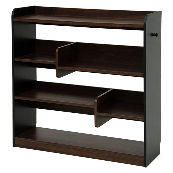 50 Off ディスプレイラック 奥行スリム 木製 ブラック 90cm幅 ラック シェルフ 棚 本棚 ファイル対応 オープンラック おしゃれ 組立品 最安値に挑戦 Speufpel Com