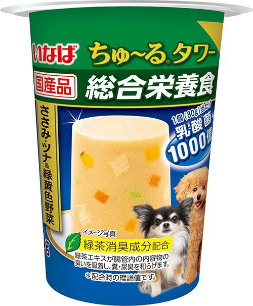 予約販売品 まとめ買い いなばペットフード いなばちゅ る タワー総合栄養食 ささみ ツナ 緑黄色野菜 80g 犬用おやつ 16 在庫一掃 Centrodeladultomayor Com Uy