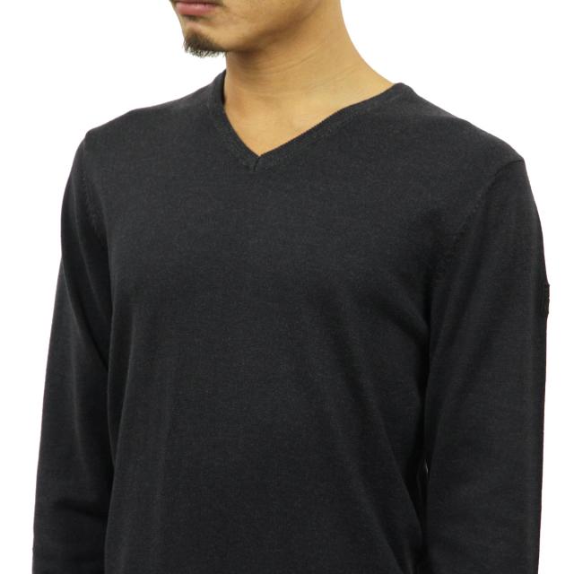 にはビンテ ノーエクセス Pullover Deep V Neck Sweater 33 Indigoの通販は