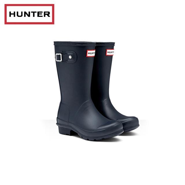 激安 即納 ハンター Hunter 正規販売店 子供用 レインブーツ 長靴 Original Kids オリジナル キッズ Navy Hkft5000rmanvy 豪華 Fcrtt Org