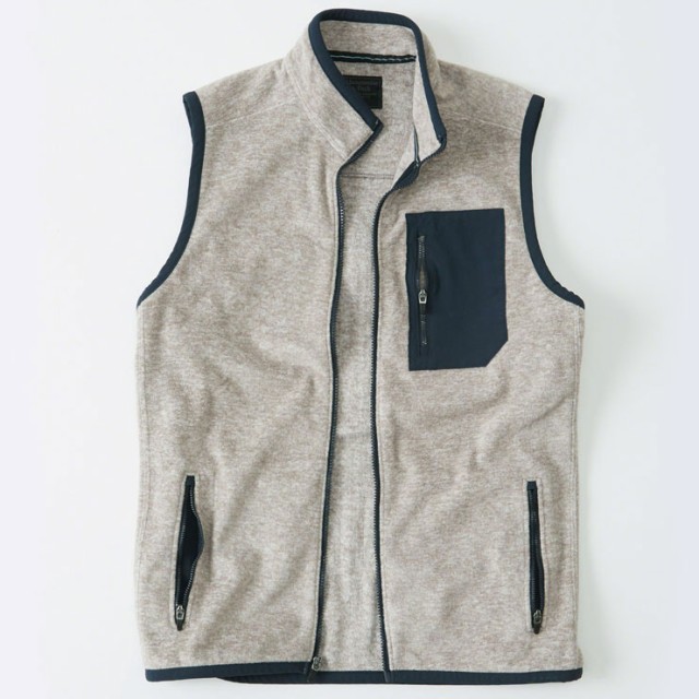 正規品新品 アバクロ FLEECE VEST 122-232-0754-402の通販はau PAY