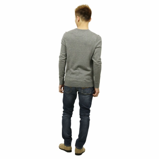 すので アバクロ セーター メンズ 正規品 Abercrombie Fitch Vネックセーター Icon V Neck Sweater 1