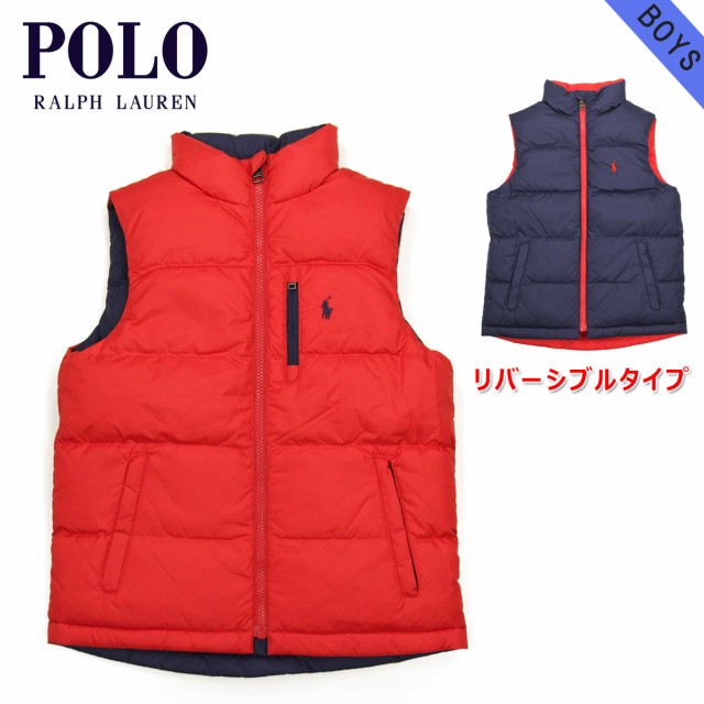 ポロ ラルフローレンキッズ ダウンベスト キッズ 正規品 POLO RALPH LAUREN CHILDREN 子供服 アウター ダウンベスト