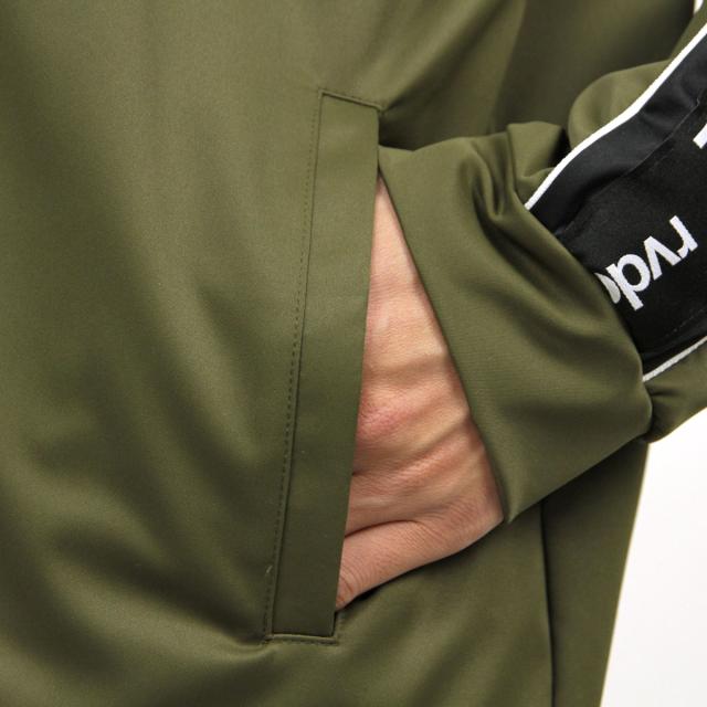 新品本物 リバーサル アウター メンズ 正規販売店 Reversal ジャケット ジップアップ ジャージジャケット Side Tape Warm Up Jacket Rv19ss026 Kh 魅力的な Bayounyc Com