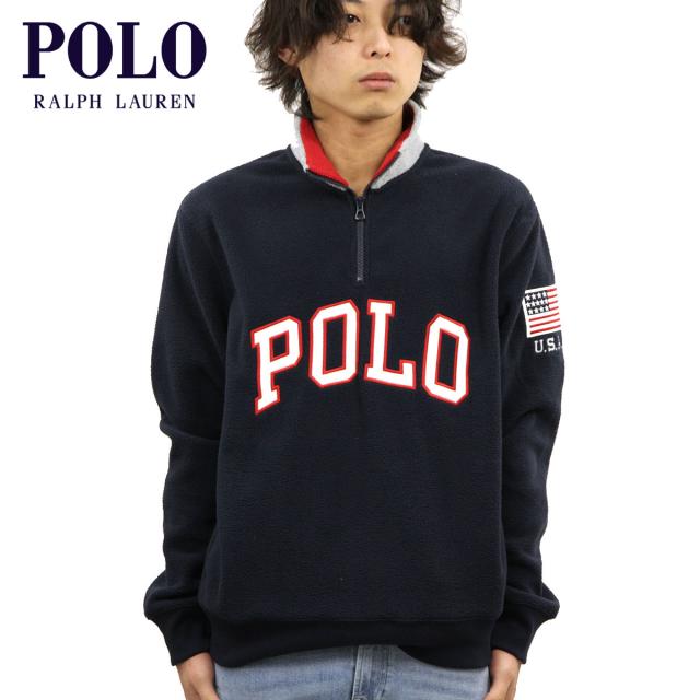 ポロ ラルフローレン アウター メンズ 正規品 Polo Ralph Lauren フリースジャケット ハーフジップアップ Fl