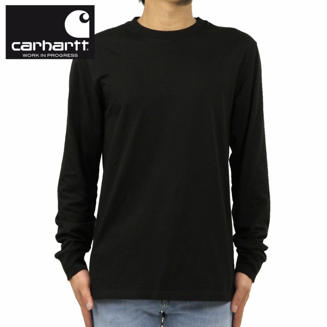 独創的 カーハート Tシャツ メンズ 正規販売店 Carhartt Wip 無地ロンt 長袖tシャツ Long Sleeve Base T Shirt Black White I Seal限定商品 Www Iacymperu Org