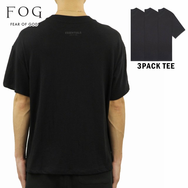 国内正規 フィアオブゴッド Fog Essentials Tシャツ メンズ 正規品 Fear Of God エッセンシャルズ 3パック 半袖tシャツ 3枚組 Fog Fear Of God E セール 本物 Triplex Ee