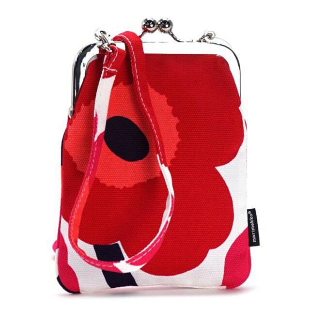 マリメッコ Marimekko Rimmi Unikko Frame Bag ウニッコ柄 ショルダーバッグ 斜めがけ がま口 レッド系マルチ ポシェット ブランドの通販はau Pay マーケット ホワイト リリス 商品ロットナンバー 241003911