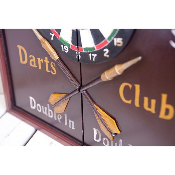 驚きの安さ Real Darts Club ダーツ 送料無料 Nf2931 ゲーム インテリア レトロ ヴィンテージ お洒落 オールディーズ 西海岸 デザイン 壁掛け オブジ 流行に Olsonesq Com