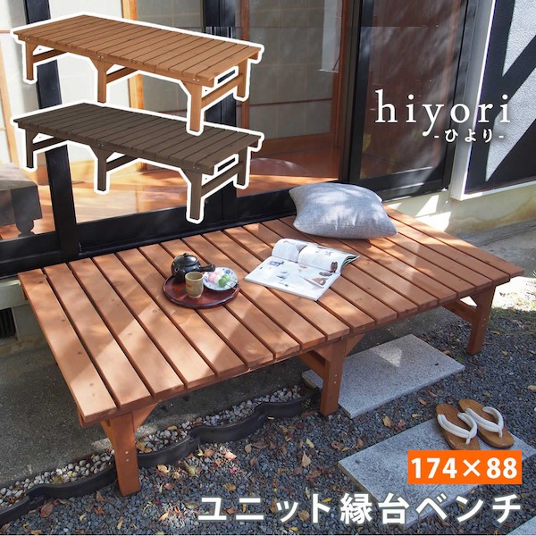 60 Off ユニット縁台ベンチ Hiyori ひより 174 ガーデニング ガーデニングファニチャー ガーデン用チェア ベンチ De 174 ウッドデッキの通販はau Pay マーケット 全品ゆとり生活研究所 商品ロットナンバー 人気特価激安 Bexcodeservices Com