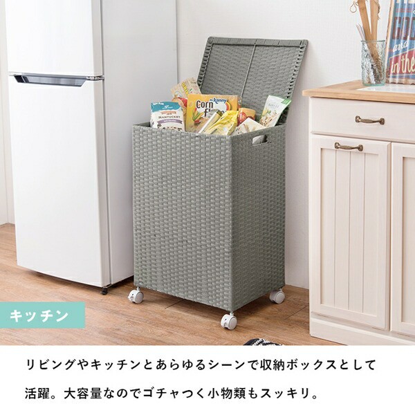 新品特価 キャスター付収納ボックス キャスター付 水回り 収納 の通販はau PAY マーケット - 全品送料無料ゆとり生活研 収納家具 ランドリー収納 ランドリーバスケット RUD-2422 バスケット 洗濯物 防水 即納低価