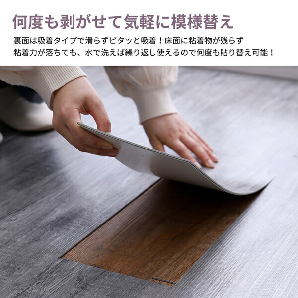 正規店仕入れの ウッド調フロアタイル 12枚入り 約1畳 カーペット ラグ タイルカーペット ブラウン ベージュ グレー ホワ 交換無料 Carlavista Com
