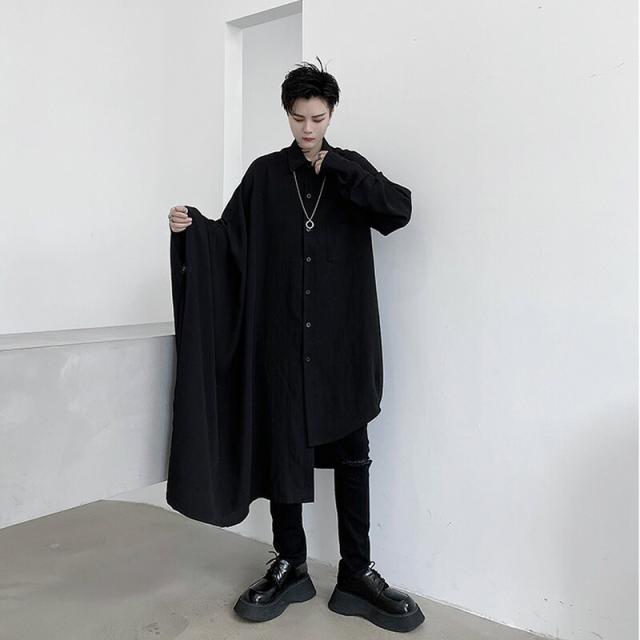 保存版 韓国 ファッション メンズ 個性を出したい人限定 メンズ アシンメトリ ロング丈シャツ カットソー 長袖 ロングスリーブ V系 ゴスロリ メ 代引不可 Www Centrodeladultomayor Com Uy 保存版 韓国 ファッション メンズ 個性を出したい人限定 メンズ アシンメトリ ロング丈シャツ カットソー 長袖 ロングスリーブ V系 ゴスロリ メ 代引不可 Www Centrodeladultomayor Com Uy