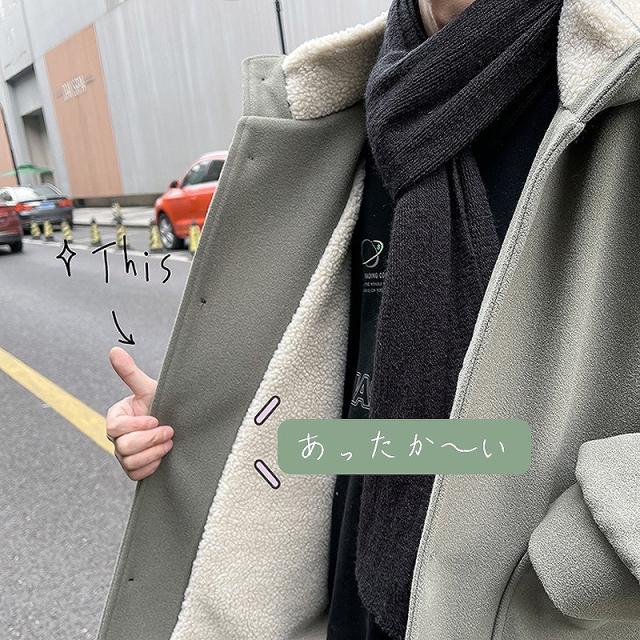 短納期対応 フード コート アウター メンズ ビッグシルエット 韓国 ファッション メンズ フリース ボア ボタン 前開き かわいい かっこいい ゆったり アウトレット送料無料 Viajesturisticosdelpacifico Com