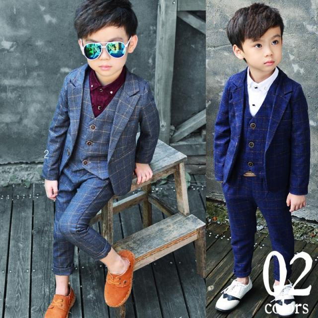 スーツ 子供 男の子 3点セット パンツ ベスト ジャケット 七五三 卒業式 卒園式 入園式 フォーマル 10 Off 入学式 発表会