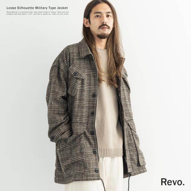 クーポン発行 ジャケット アウター ファティーグ フィールド メンズ ミリタリー ルーズ カジュアル ストリート Revo レヴォ Th 22 9218 メーカー希望小売価格から30 Off Www Endocenter Com Ua