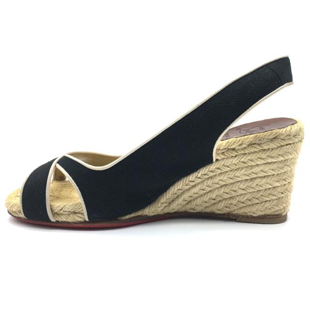 豊富な100%新品 Christian Louboutin クリスチャンルブタン ウェッジソール バックスリングの通販はau PAY マーケット - ブランドショップ リファレンス|商品ロットナンバー:465848792 お得新作登場