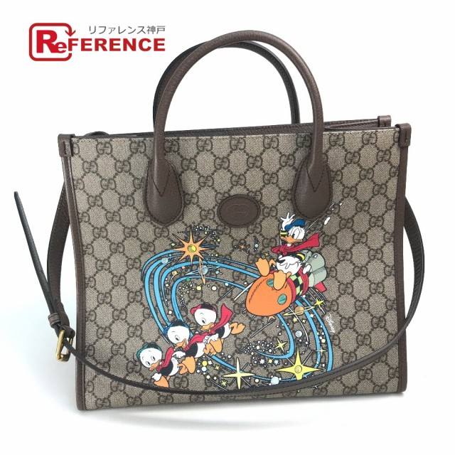 激安特価 あす着 Gucci グッチ Disneyxgucci ドナルドダック トートバッグ レディース ポイント10倍 Upik Ac Ug