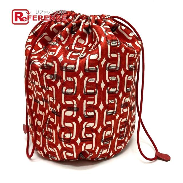 セール大人気 未使用 あす着 Hermes エルメス 巾着 ポション ミュザルディーヌ ポーチ レディース 買い正本 Triplex Ee