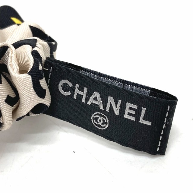 あす着 CHANEL シャネル CC ココマーク ヘアアクセサリー シュシュ レディースの通販はau PAY マーケット - ブランドショップ