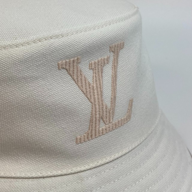 未使用 あす着 LOUIS VUITTON ルイヴィトン M77575 アパレル ボブ・LV バディー ハット ユニセックスの通販はau