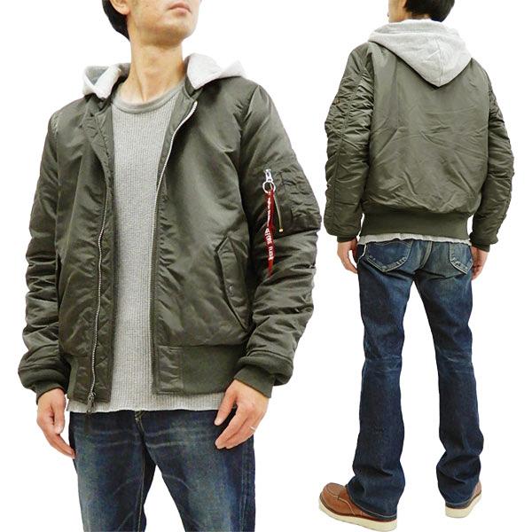 爆熱 アルファ Ma 1 フライトジャケット Natus Ta0130 Alpha メンズ 着脱式フード仕様 Ma1 276rpグレー 新品 受注発注 Centrodeladultomayor Com Uy