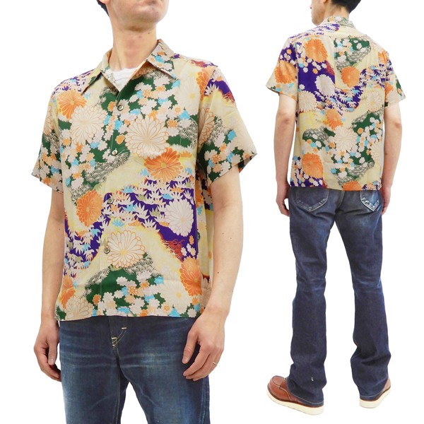 今日一番安い サンサーフ アロハシャツ Ss 着物柄 メンズ 和柄 ハワイアンシャツ 半袖シャツ 新品 新着順 Triplex Ee