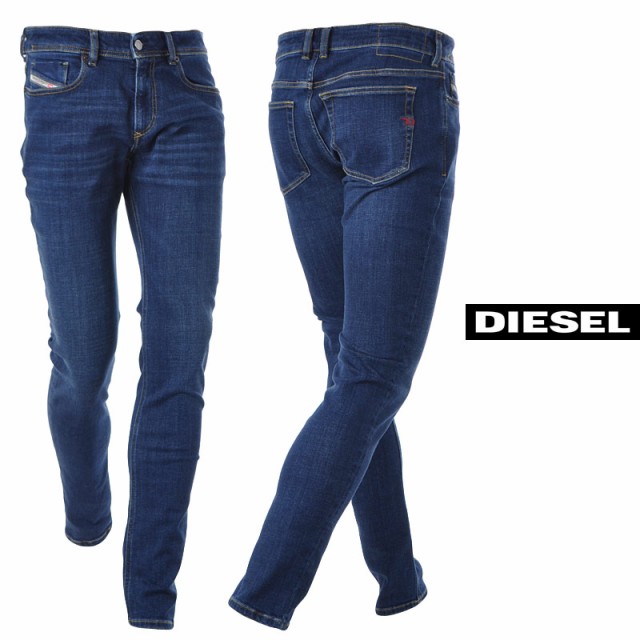 ディーゼル DIESEL ジーンズ デニム メンズ 1979 SLEENKERA03558-09B90 インディゴブルー 2022春夏新作