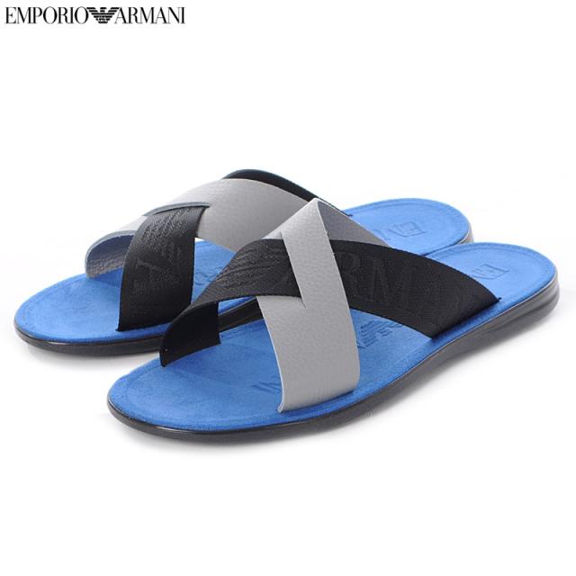 全ての エンポリオアルマーニ Emporio Armani クロスサンダル メンズ X4p081 Xm845 マルチカラー 21春夏新作 再値下げ Www Bnooon Com