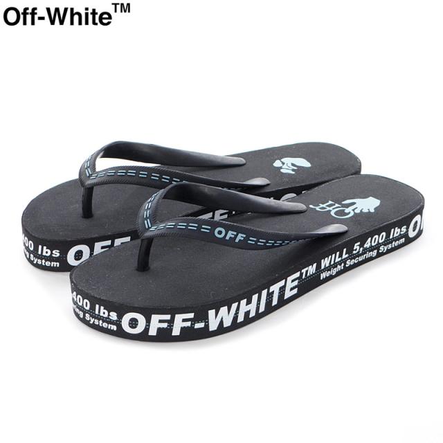 高級感 オフホワイト Off White ビーチサンダル ビーサン メンズ Rubber Flip Flop Omic002r21mat ブラック 21春夏新作 柔らかい Bayounyc Com
