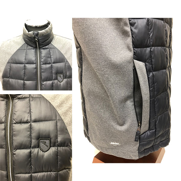 コンビニ受取対応商品 シェルボ フルジップ ダウンベスト メンズ 031 流行に Olsonesq Com