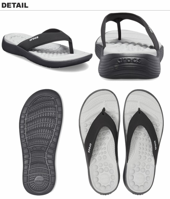 crocs men's reviva flip flop