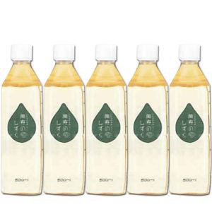 萬寿のしずく　500ml×5本セット＋お楽しみサンプル10袋付