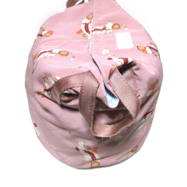 直営店限定 Vintage Pink House ヴィンテージ ピンクハウス 和柄チリメントートバッグ 鞄 保証書付 Mawaredenergy Com
