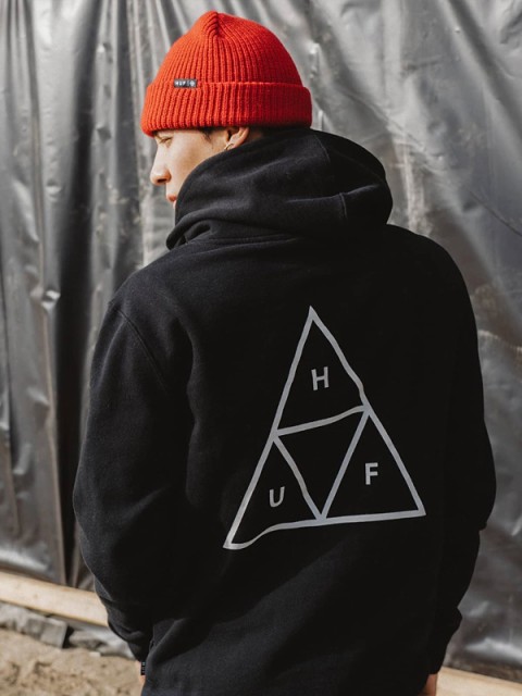 Huf ハフ パーカー メンズ レディース ユニセックス 大きいサイズ 裏起毛 ブランド ストリート プルパーカー Triple Triangle Pullover Hの通販はau Pay マーケット Rodeo Bros 商品ロットナンバー