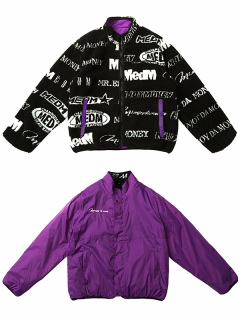 得価安い MEDM メンズ レディース リバーシブル LOGO JACKET フリース ボの通販はau PAY マーケット - RODEO BROS|商品ロットナンバー:49535829 Mr Enjoy Da Money ミスター エンジョイ ダ マネー ジャケット アウター 即納日本製