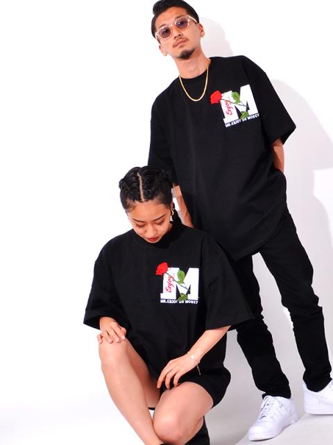 新規購入 Medm Mr Enjoy Da Money ミスター エンジョイ ダ マネー Tシャツ メンズ レディース 半袖 Rose Ss Tee ローズ 薔薇 刺繍 ロゴ刺繍 ストリ 即日発送 Results Gantner Live