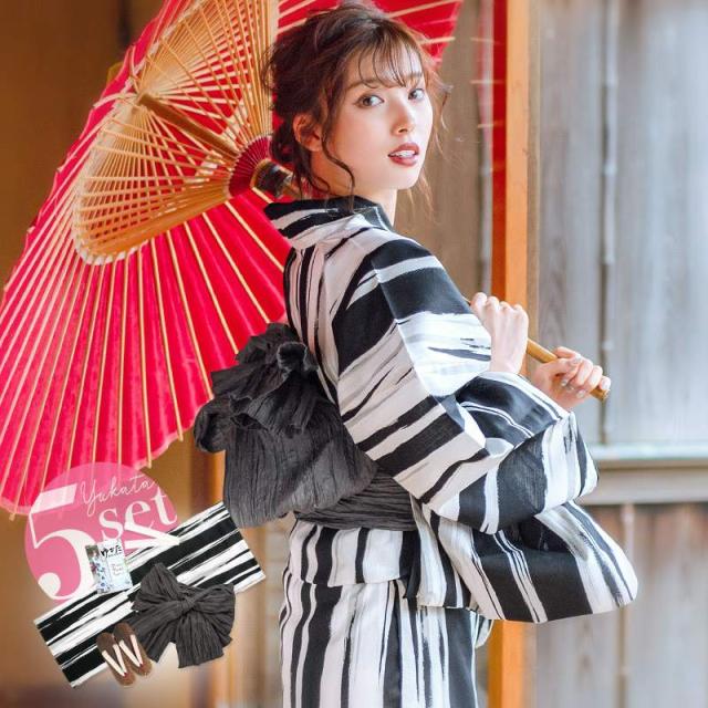 全国組立設置無料 浴衣 レディース セット 1人で簡単着付け 大人 浴衣セット ゆかた しわ兵児帯 下駄 着付け本 腰ひも はんなり高級浴衣 5点セット 送料0 在庫残りわずか Fcrtt Org