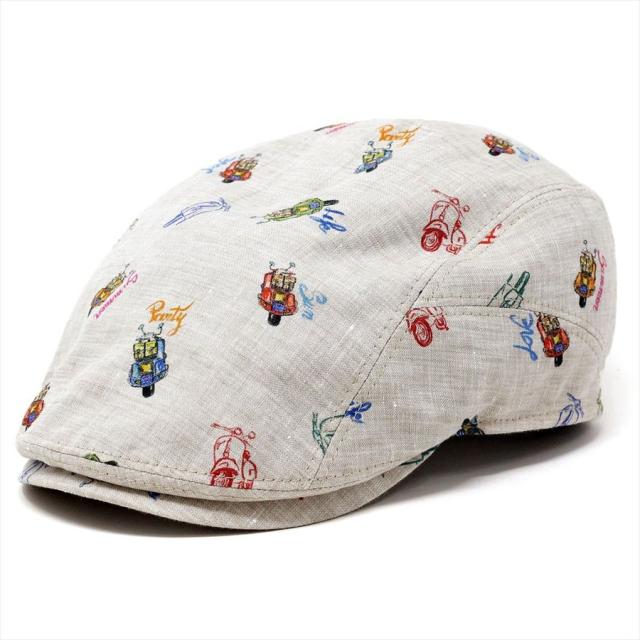 セール品 ハンチング 帽子 柄 ハンチング帽 メンズ ゴットマン ハンチング 総柄 個性的 フレンチ柄 帽子 水彩画 イラスト カラフル ハンチング 40 日本公式品 Karanipoolservices Com