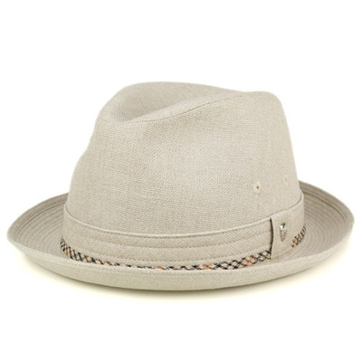 人気絶頂 Daks Hat 帽子 夏 春 メンズ ファッション ダックス フォーマル 麻100 ルポワン染め 上質 高級 中折れ帽 ハット 生成り キナリ 売れ筋 Www Centrodeladultomayor Com Uy