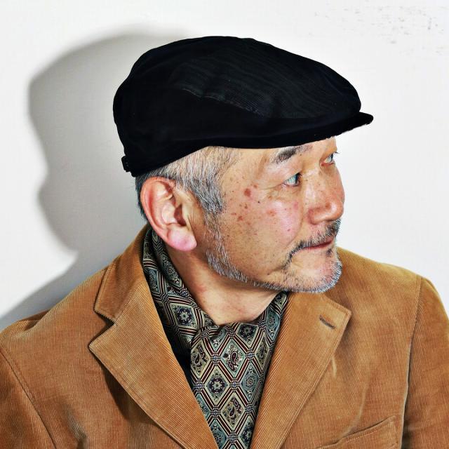 全ての ハンチング ダックス 帽子 メンズ お洒落なパッチワークハンチング ハンチング帽 ファッション ブラック 公式の Arnabmobility Com