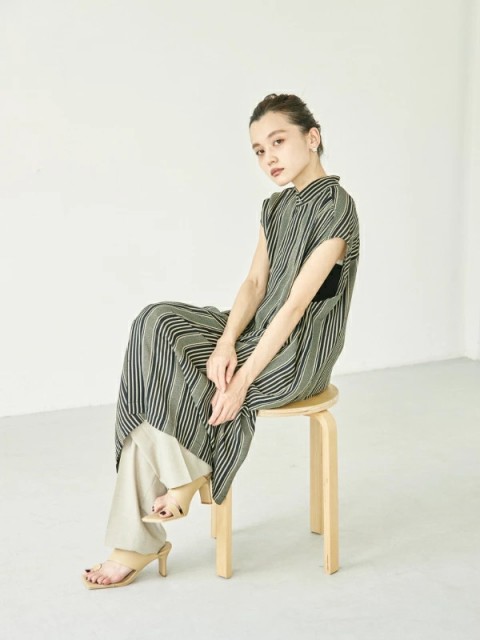 新素材新作新素材新作トゥデイフル Georgette Stripe Trousers その他