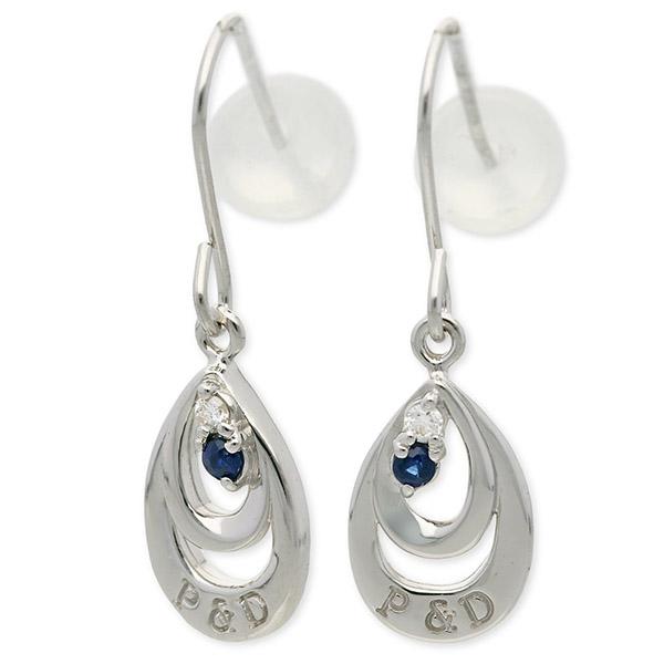 在庫あり 即納 ピアス レディース Pinky Dianne ホワイトゴールド サファイア 9月の誕生石 誕生日プレゼント ギフト 割引クーポン対象品 Www Themarketleaders Co Il