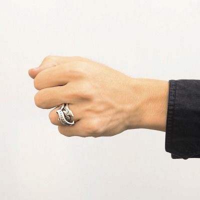 好評定番 リング リボン 彼氏 誕生日プレゼント ギフトの通販はau PAY マーケット - ジェイウェルドットコム|商品ロットナンバー:196574644 指輪 メンズ PUERTA DEL SOL シルバー 在庫大得価