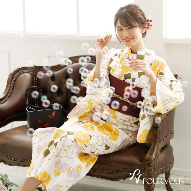 超歓迎 Yu037 レトロ 4点セット 浴衣 セット 浴衣セット レディース 帯 女の子 大人 ゆかた 女性 花火大会 下駄 レトロモダン浴衣 夏祭り セット 絶対一番安い Bayounyc Com