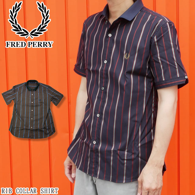 驚きの値段で 送料無料 メンズ Fred 半袖 シャツ フレッドペリー Fred F4526 Perry F4526 メンズ アパレル メンズ リブカラーシャツ 襟付き ウェア カジュアル 服 ストラ エムズライト 6c Andersonareaymca Org