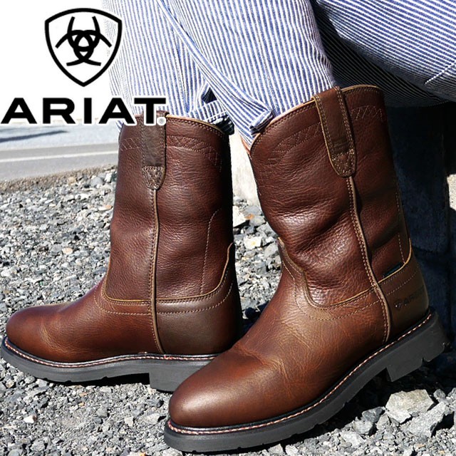 送料無料 メンズ ウエスタンブーツ ワークブーツ 人気 流行 Ariat 正規販売店 H ミ アリアット 2e シエラ