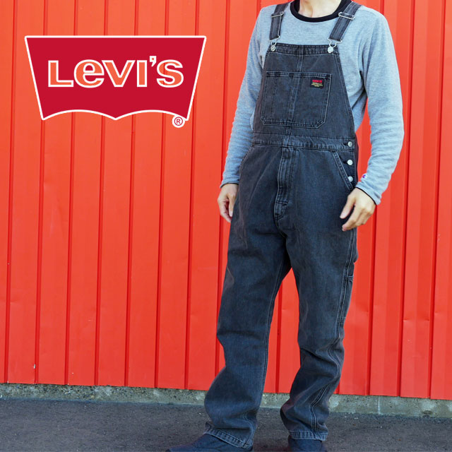 送料無料 メンズ Ss 春夏 新作 22 冬新作 オーバーオール リーバイス Levi S Levi S デニム ボトムス ワークウェア ブラック Periciajudicial Adm Br