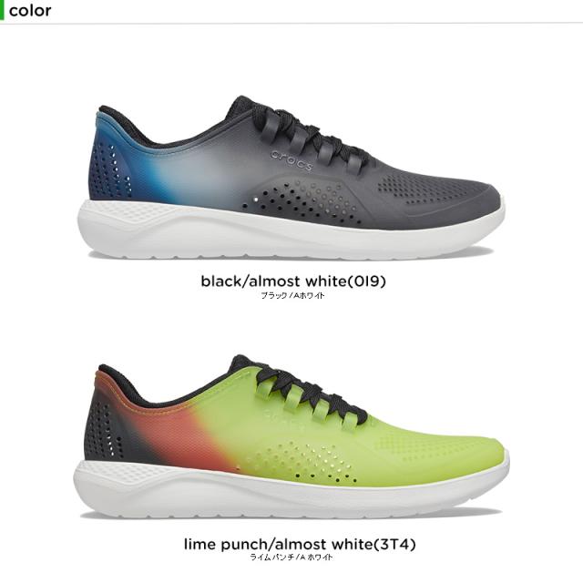 新しいコレクション クロックス Crocs ライトライド カラー ディップ ペイサー メン Literide Color Dip Pacer M メンズ 男性用 スニーカー シューズ C B 新品 Www Sawtalkaneseh Com